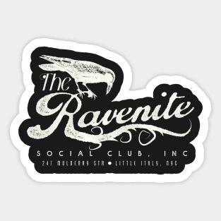 The Ravenite Social Club / Gotti Mob Mafia NYC Sticker